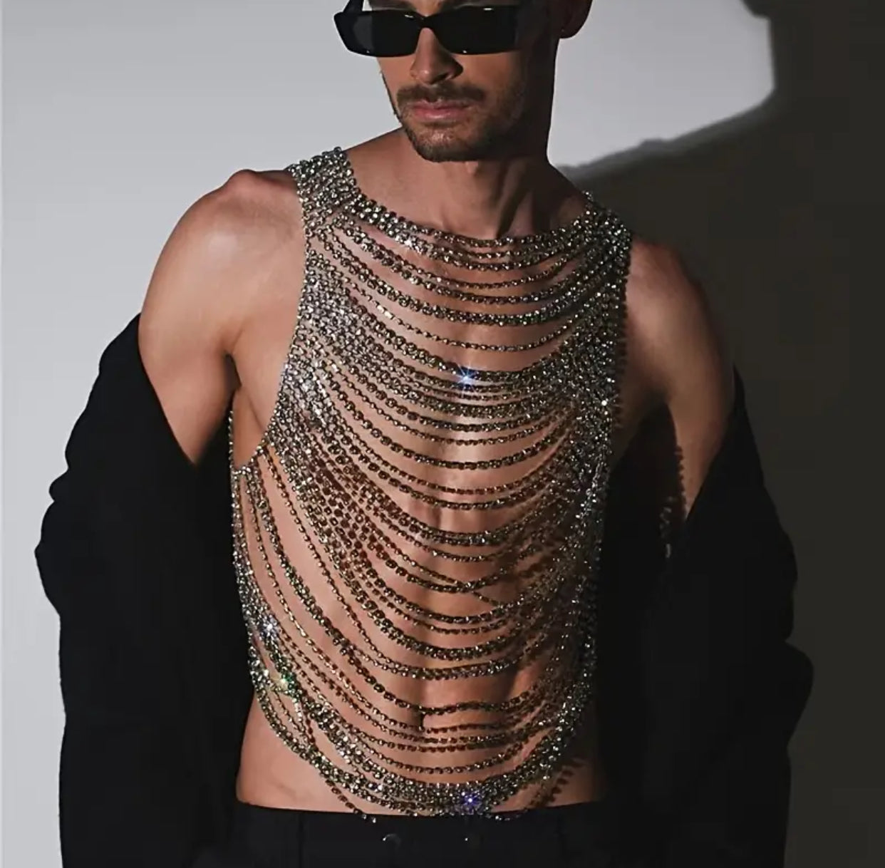 Körperkette BlingBling für Männer