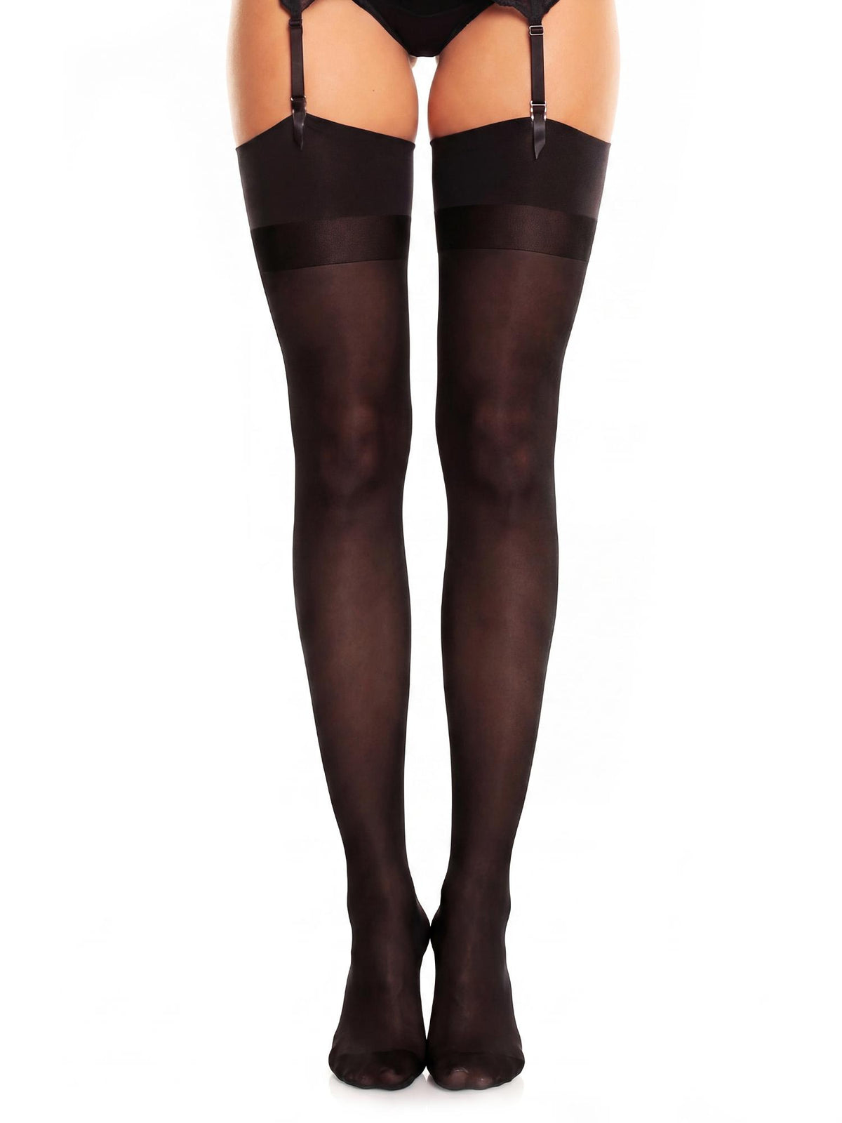 50136 | Glamory Noir 60 Strapsstrümpfe, blickdicht