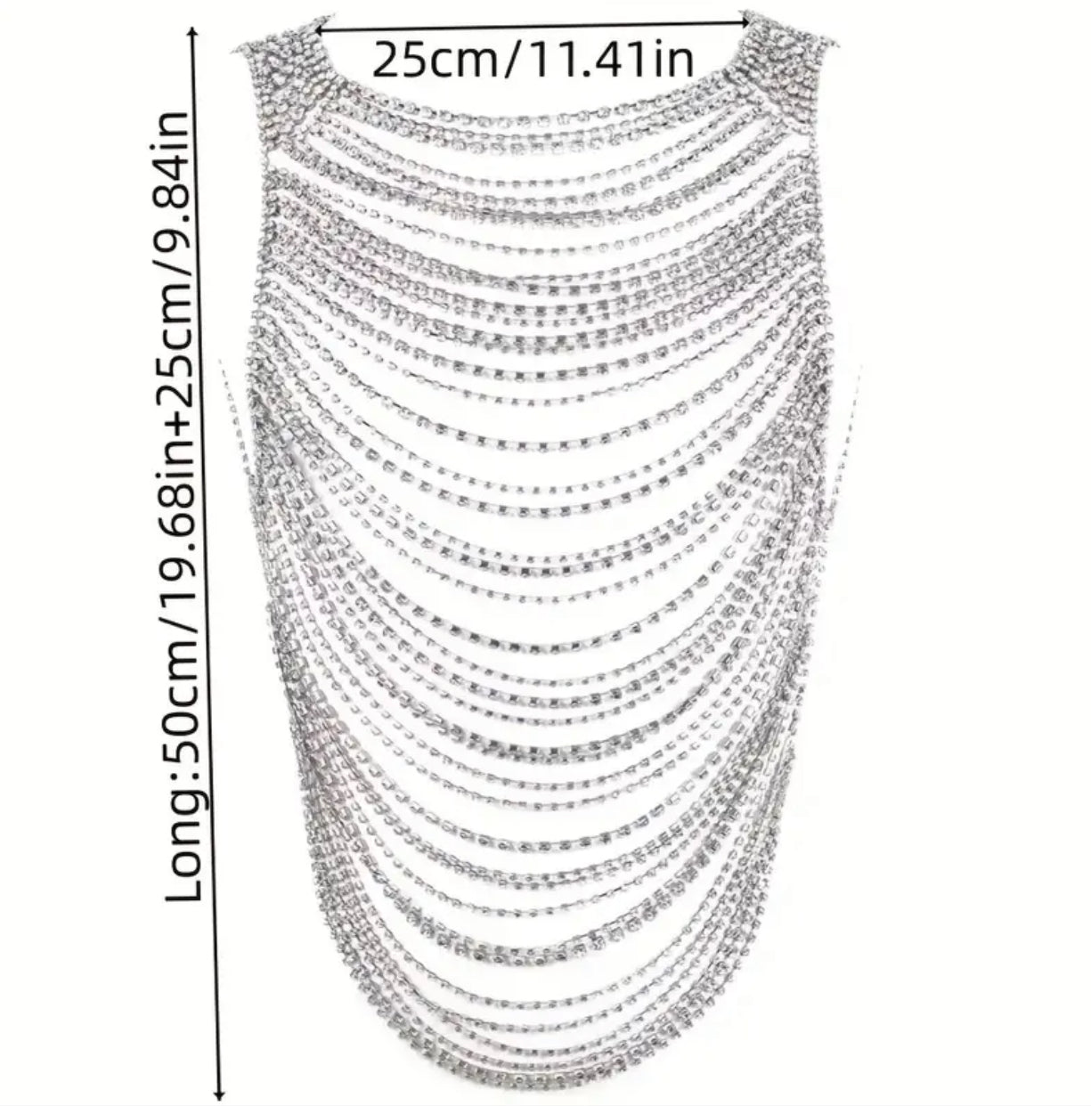 Körperkette BlingBling für Männer