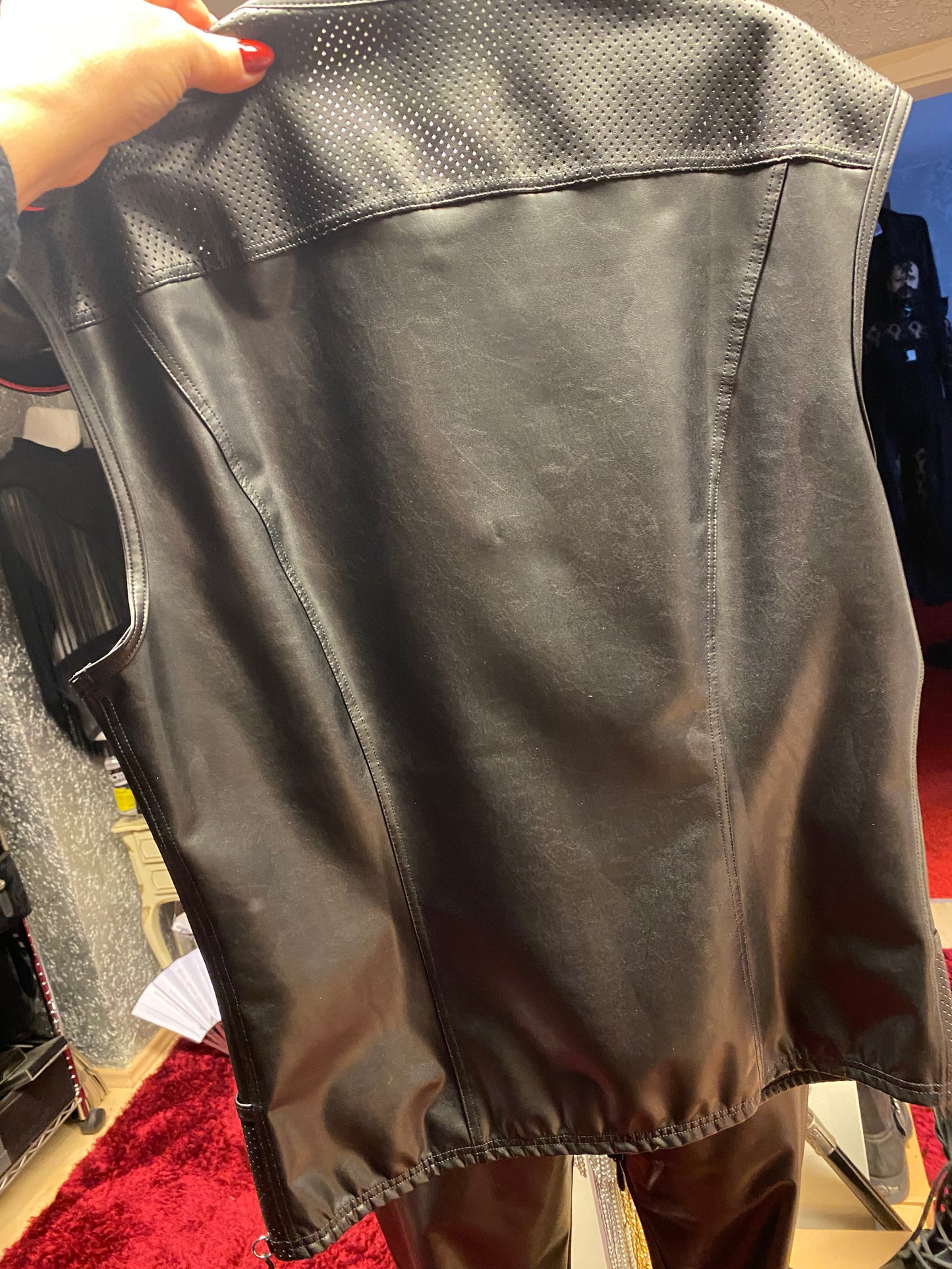 Stehkragen Weste mit Zipper CONYXO aus