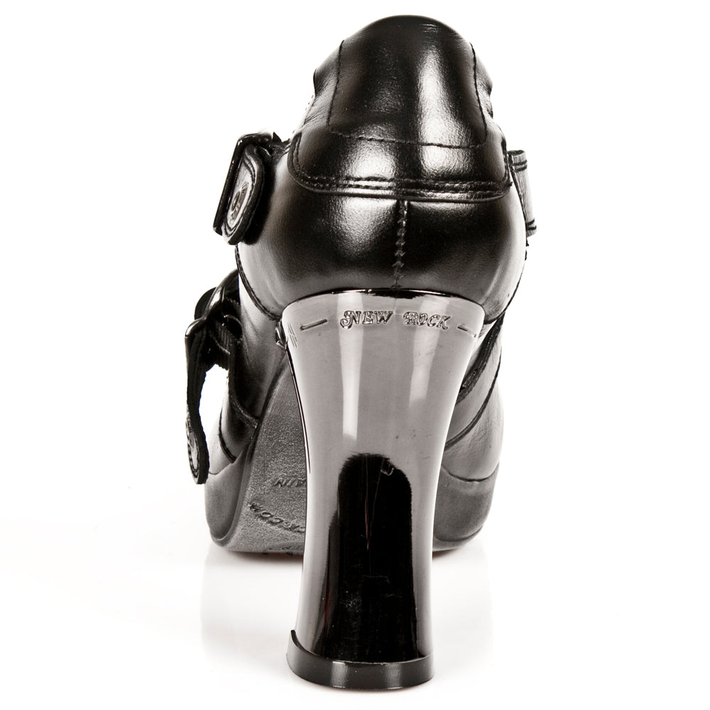 Leder Pump mit Riemchen GOTH von New Rock