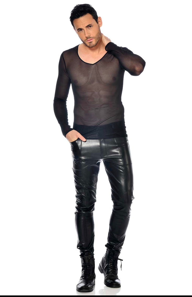 Transparentes Langarmshirt LANNISTER