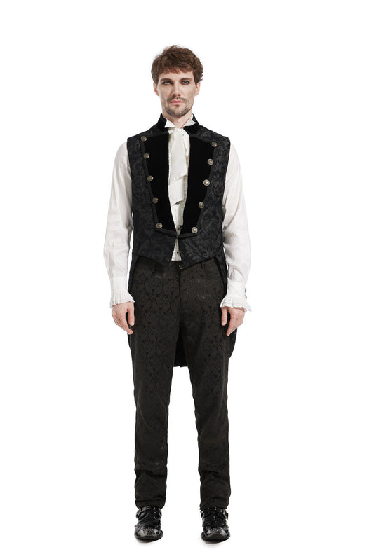 Brokatweste ROYALE mit Schwalbenschwanz