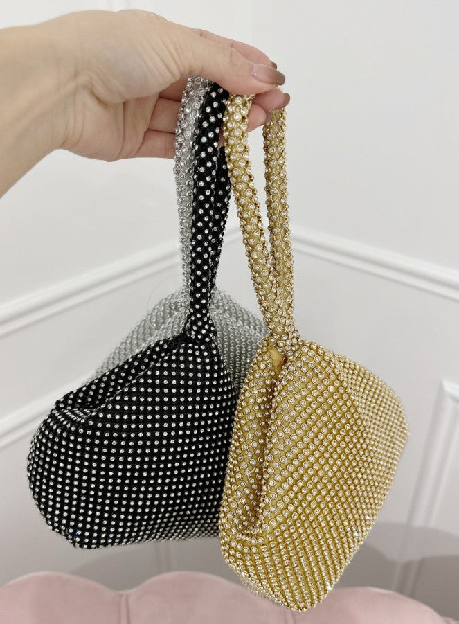 Kleine Glitzer Handtasche