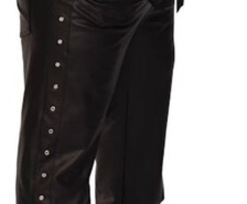 CH011 - Wetlookhose mit seitlichen Lochnieten