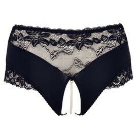 COTTELLI Panty Ouvert mit Perlen