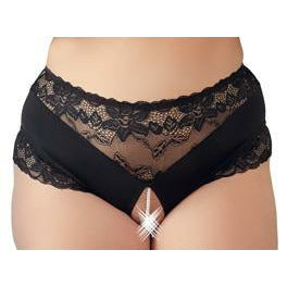 COTTELLI Panty Ouvert mit Perlen