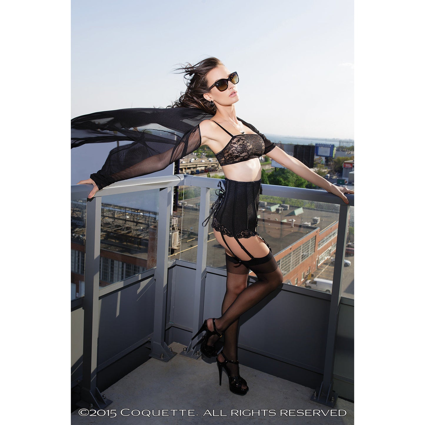 Starpsgürtel High Waist mit Reißverschluss