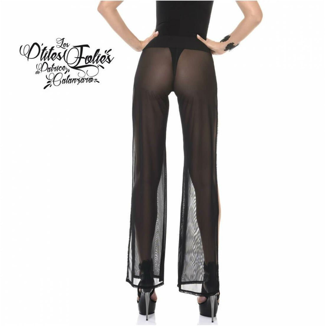 Transparente Hose HERA, beidseitig geschlitzt