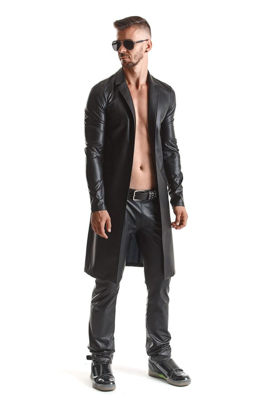 Leichter Wetlook Mantel SERGIO