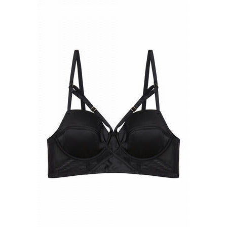 BH AURORA schwarzes Satin von Playful Promisses
