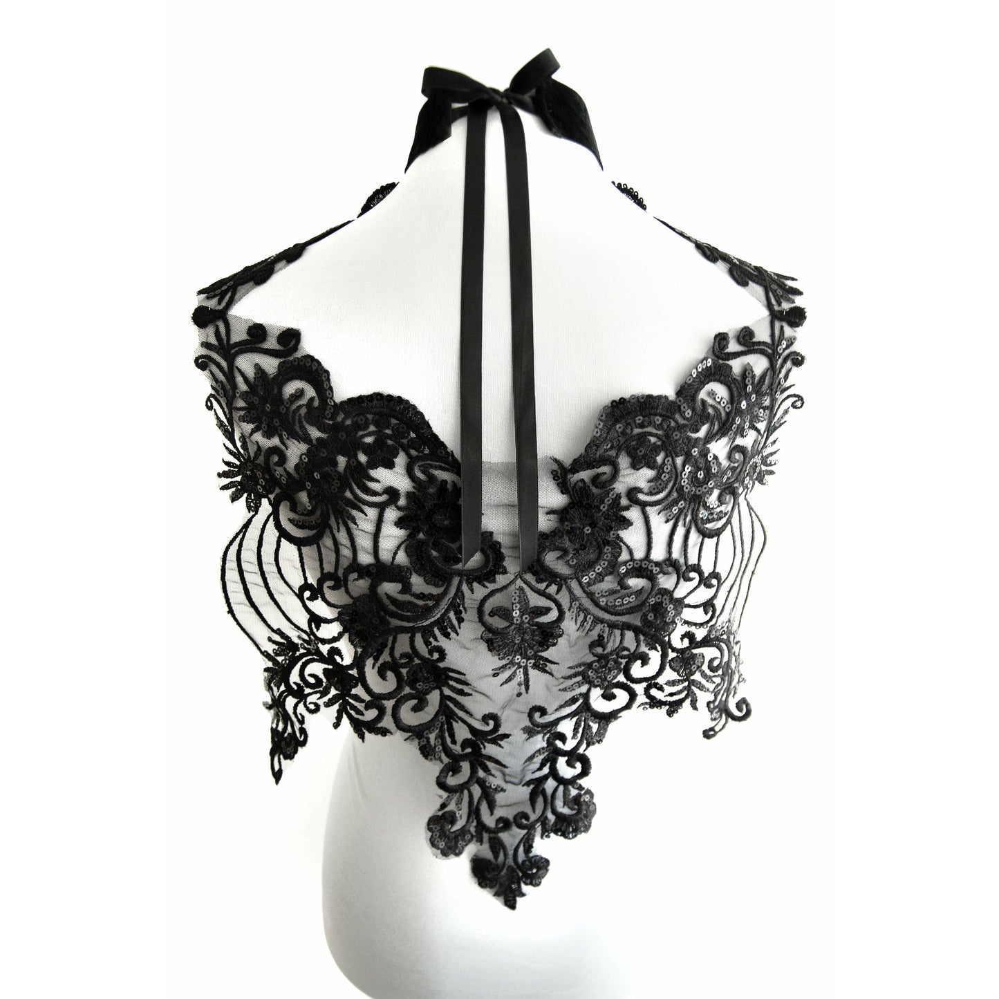 Sequin Top, Handarbeit von Mondin Accessoires