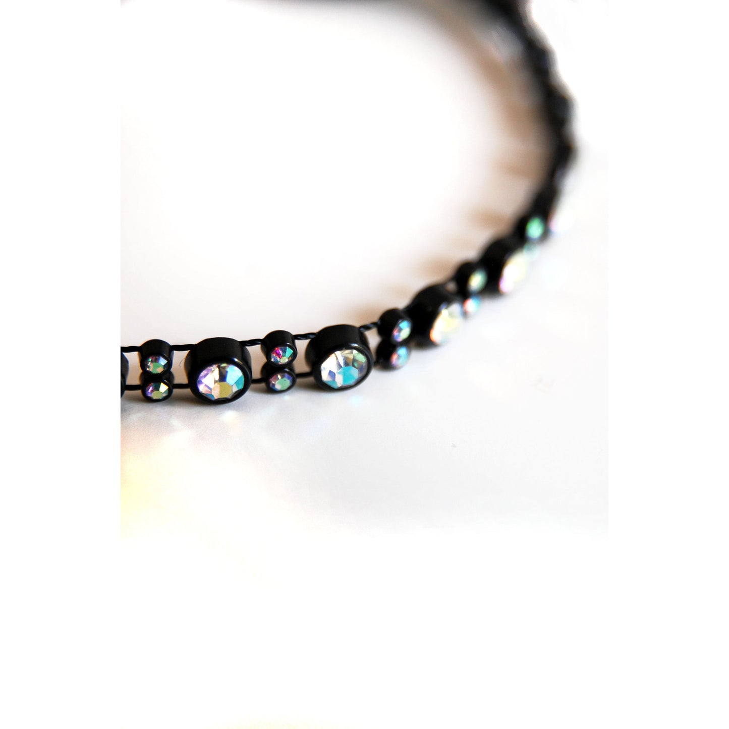 STARDUST Choker - Glitzernder, schmaler Halsschmuck