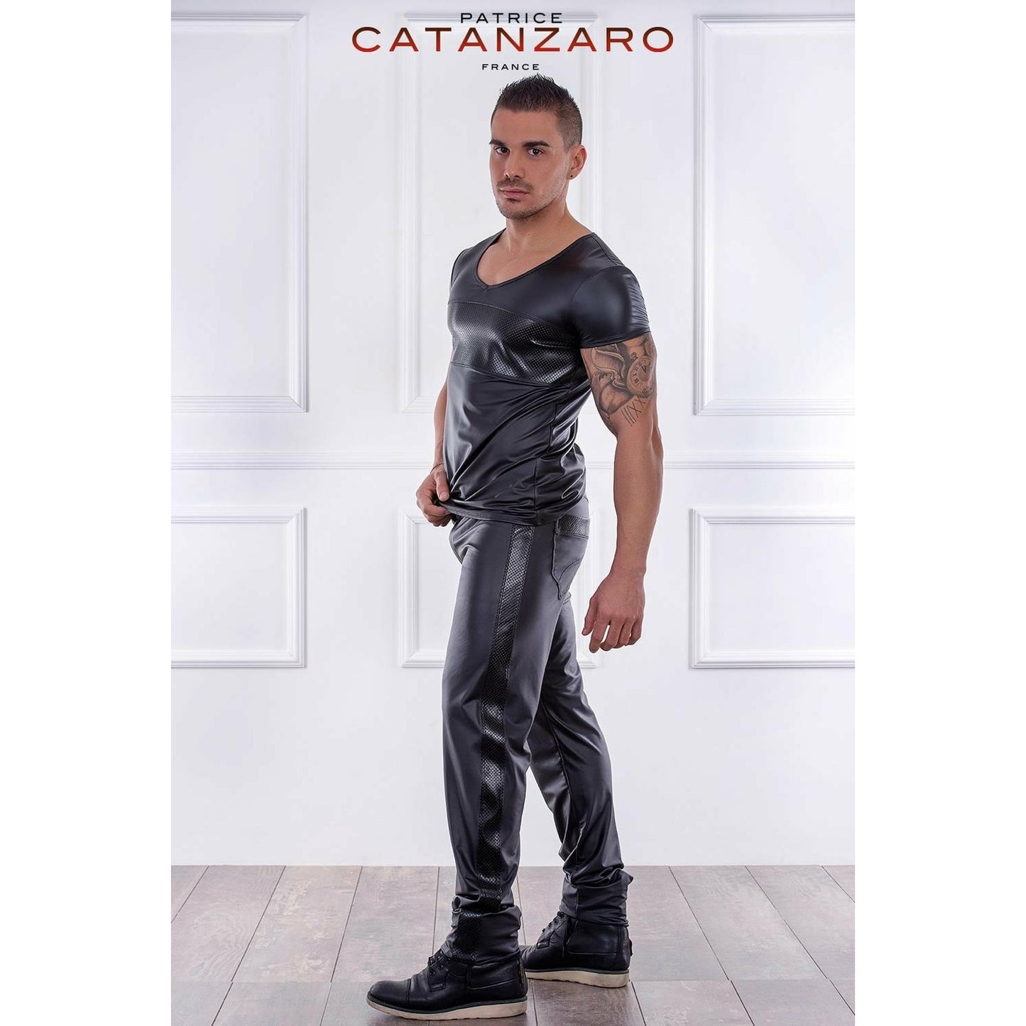 Wetlook Five Pocket Hose Paul by Patrice Catanzaro L‘Homme