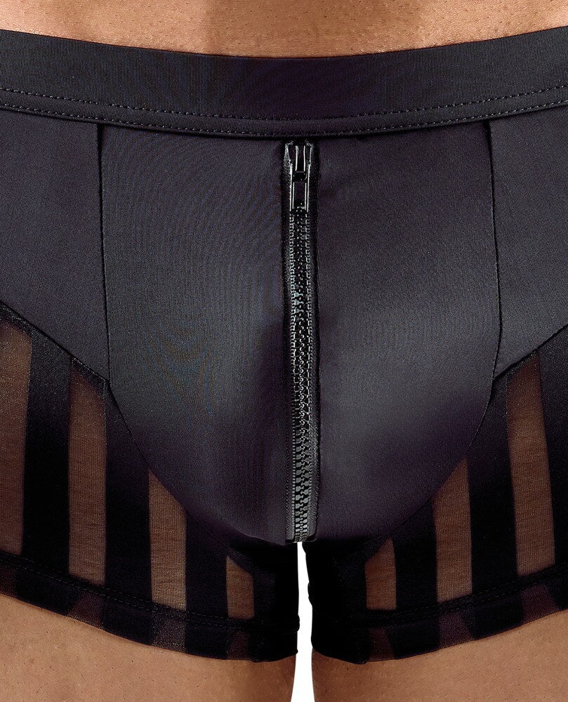 Pants mit Streifen und Zipper