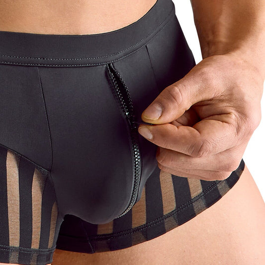 Pants mit Streifen und Zipper