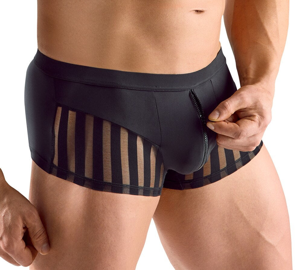 Pants mit Streifen und Zipper