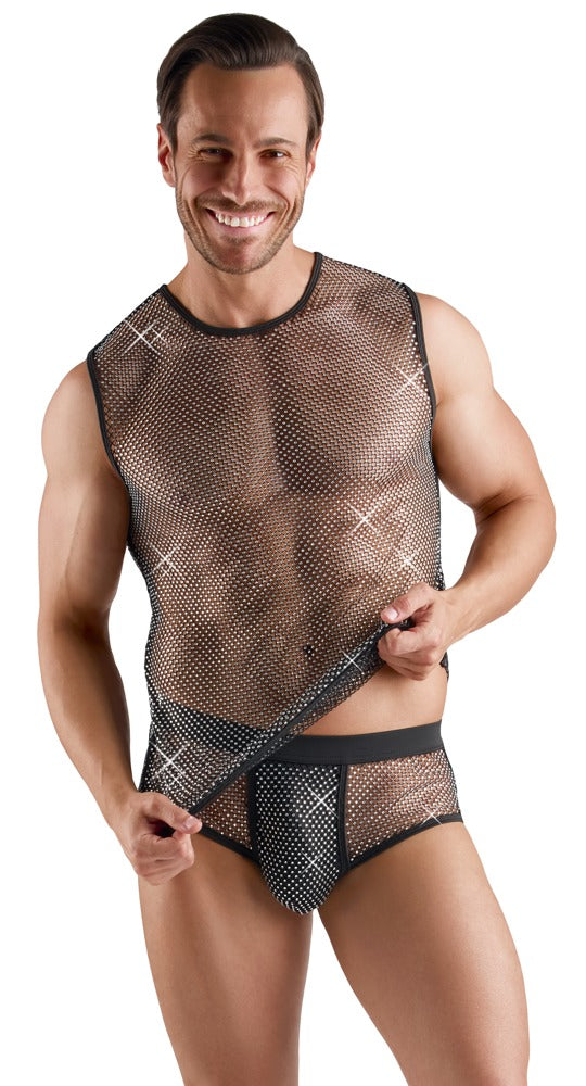 Glitzer Shirt für den Mann