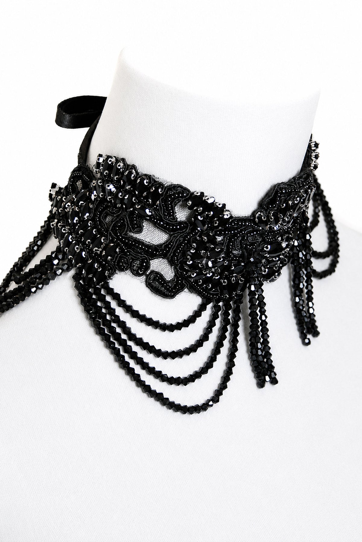Opulenter Halsschmuck „Black Princess“