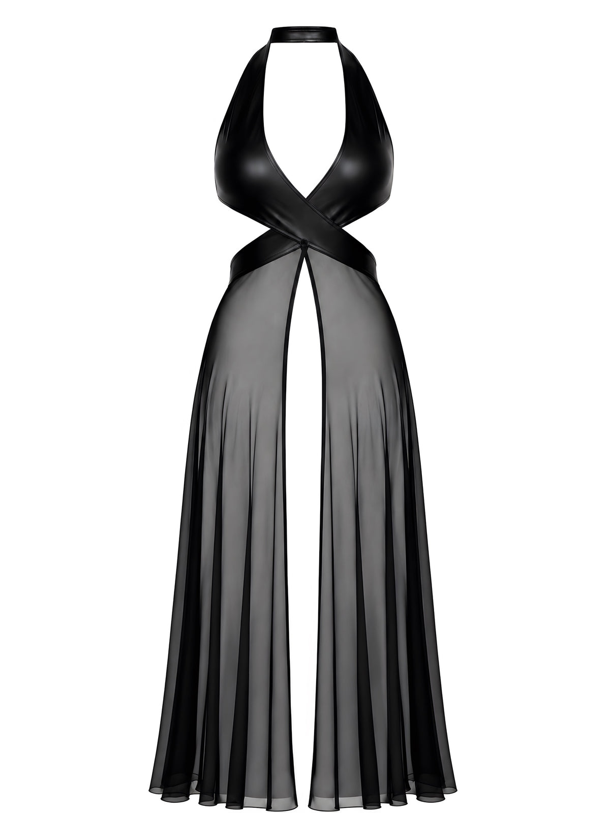 F412 Sexy Maxikleid „Do not Disturb!”