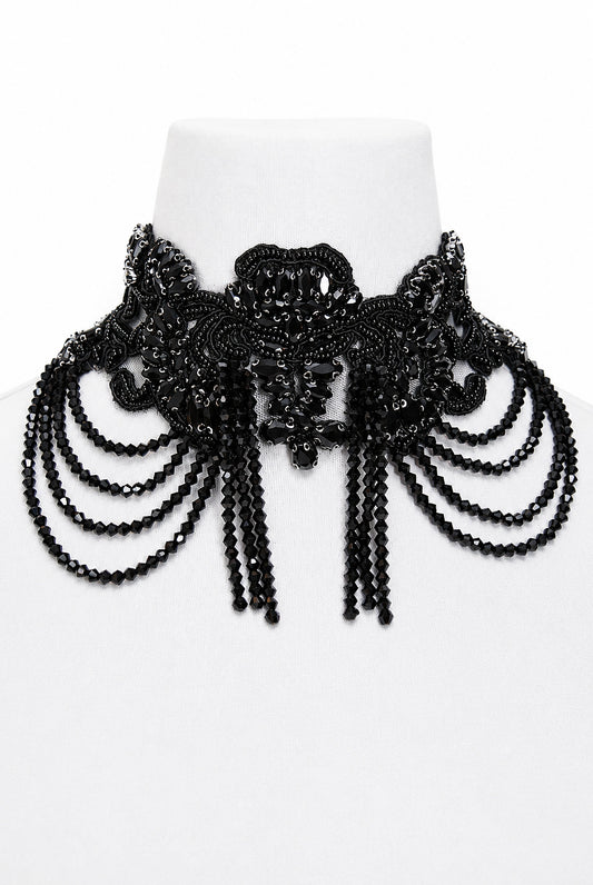 Opulenter Halsschmuck „Black Princess“