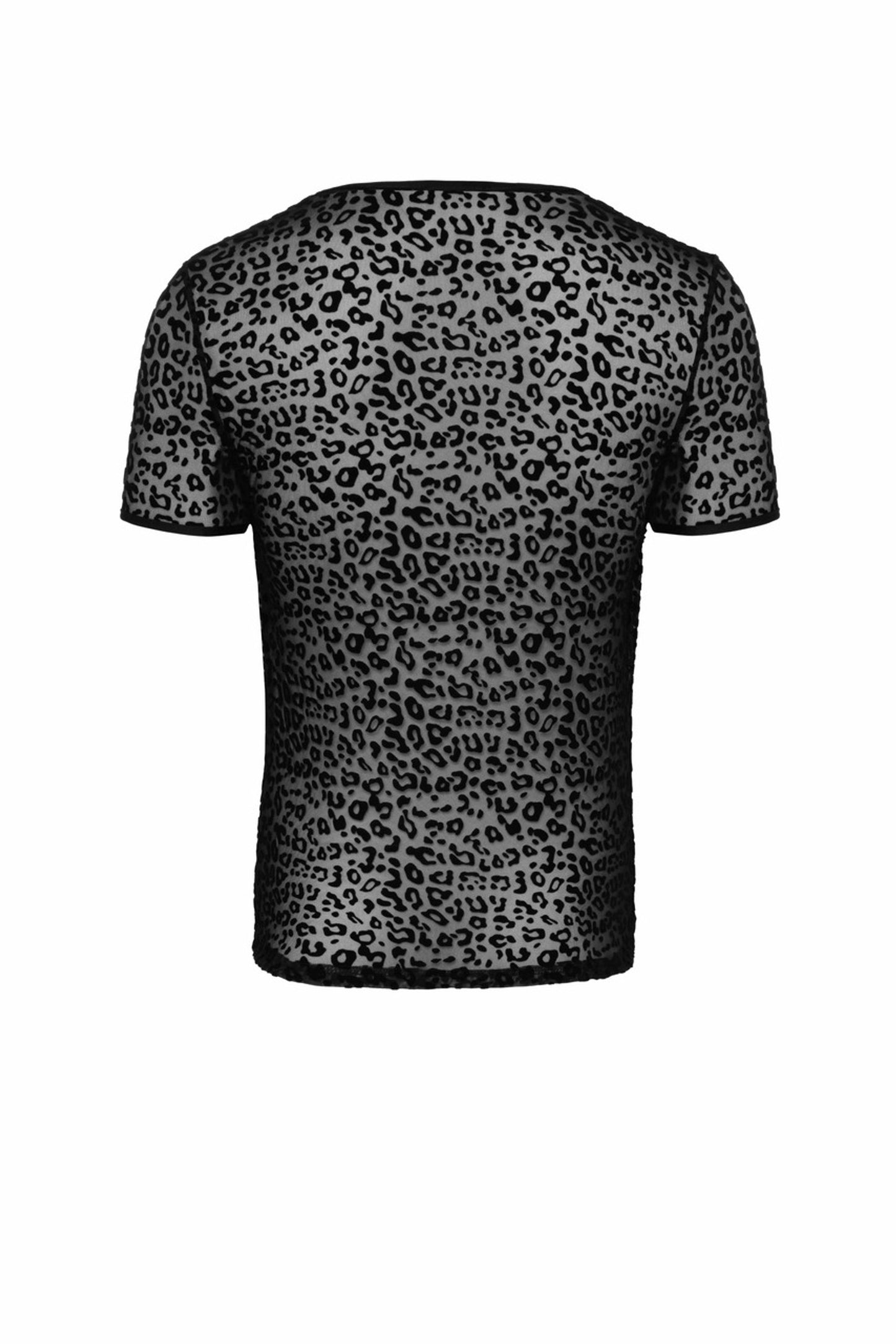 T-Shirt Leoprint von Noir handmade