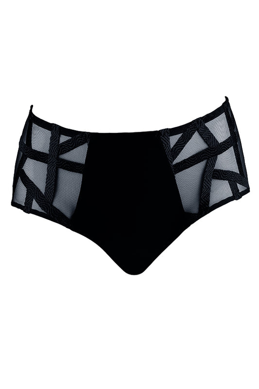 Taillenslip SÉRIE in Schwarz