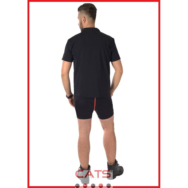 Lycra Shirt mit rotem Reißverschluss