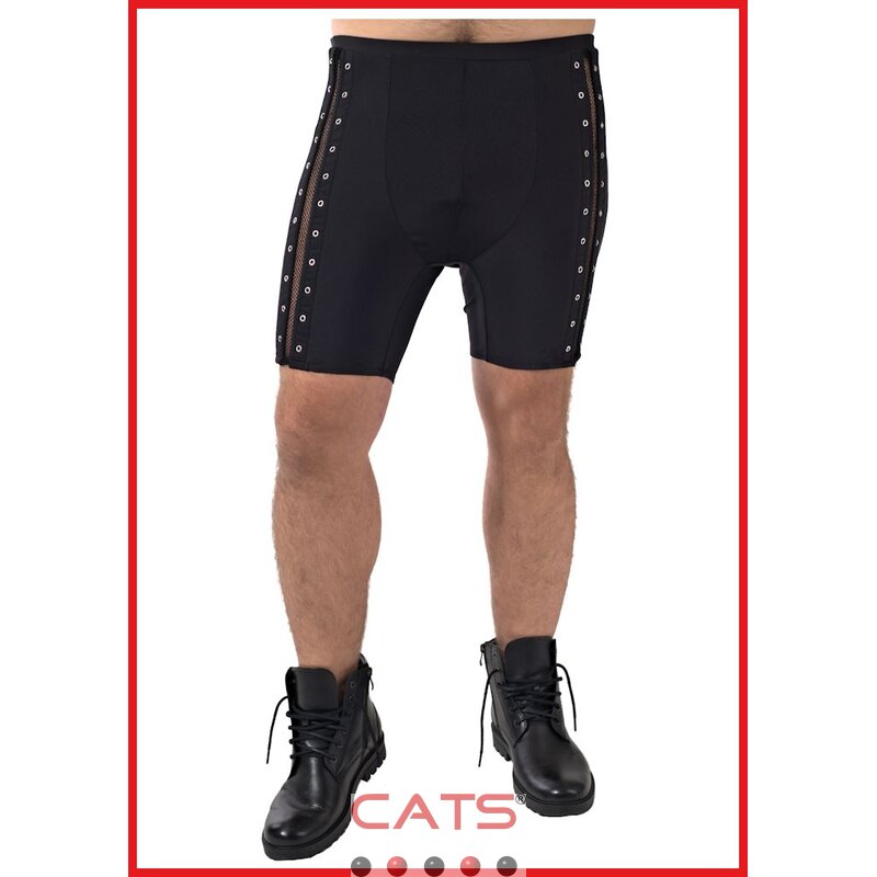 CH041 - Bermuda aus Lycra mit Lochnieten