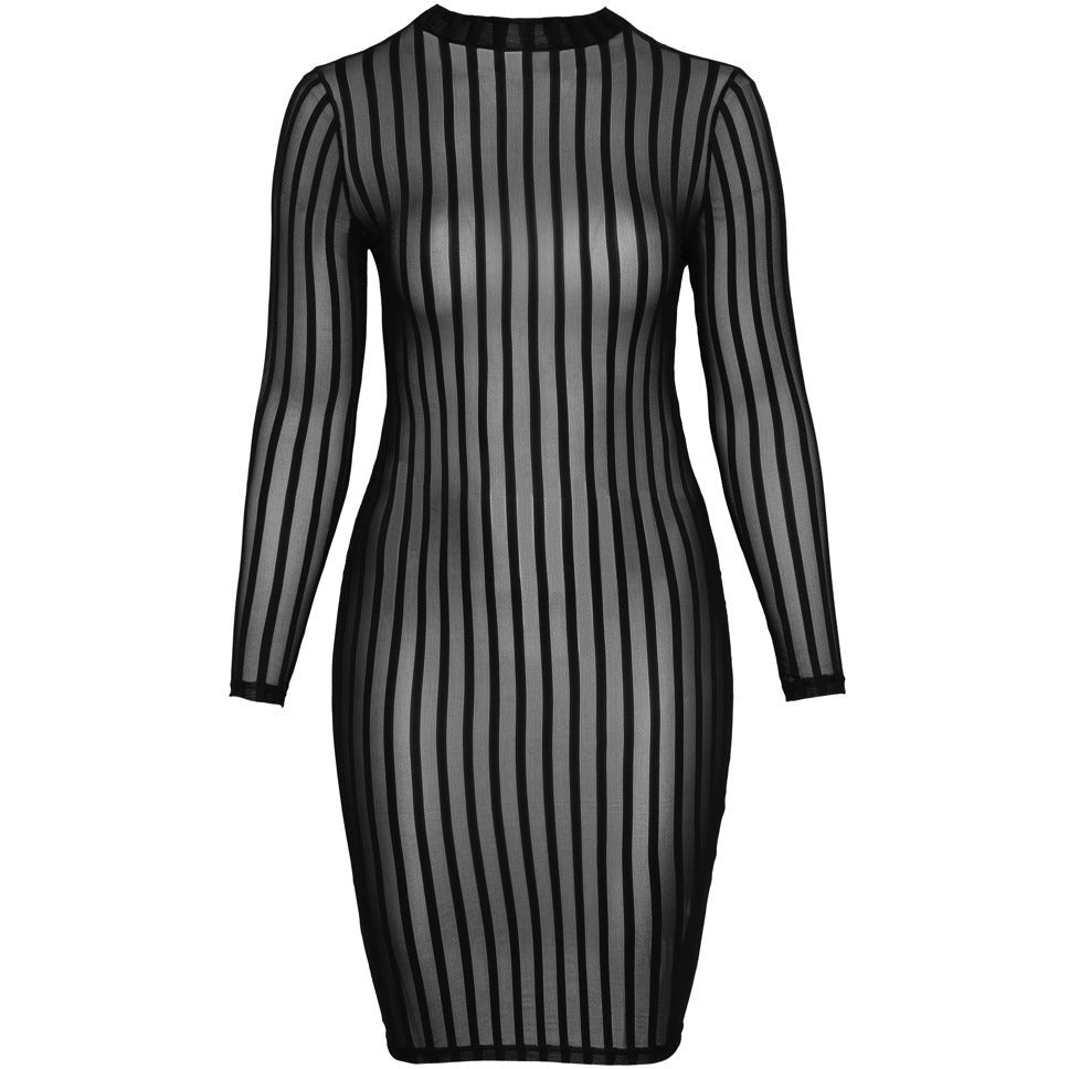 Transparentes Kleid F270 von Noir Handmade Curve bis 6XL  (52)