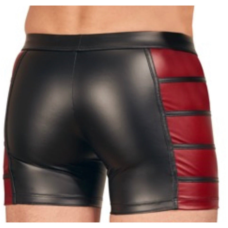 leichte Sommer-Pants schwarz / rot