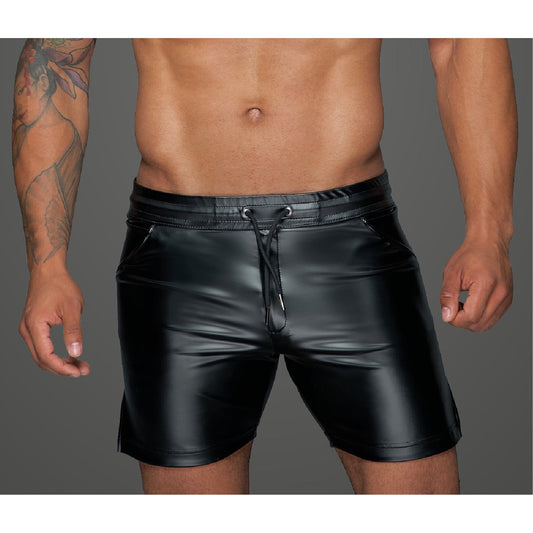 H031 Wetlook Bermuda Short von Noir Handmade