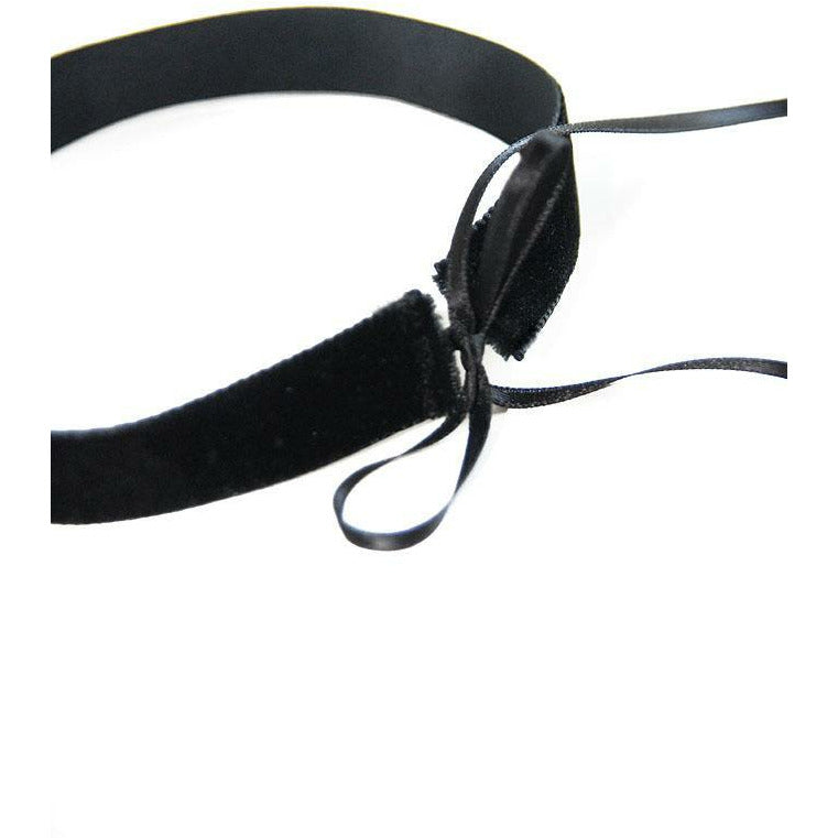 Halsband BLACK VELVET - Holde Weiblichkeit