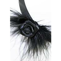 Halsband BLACK ROSE - Holde Weiblichkeit