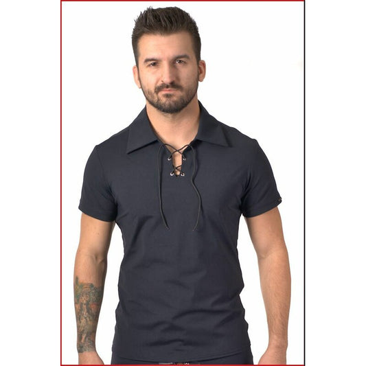 CH006 Lycra Polo Shirt geschnürt von CATS Fashion